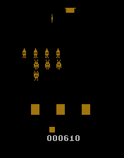Space Invaders Clone in BASIC v7 Screenshot 1